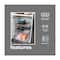 Household Essentials Glidez Chrome-Plated Steel Triple-Sliding Storage Organizer